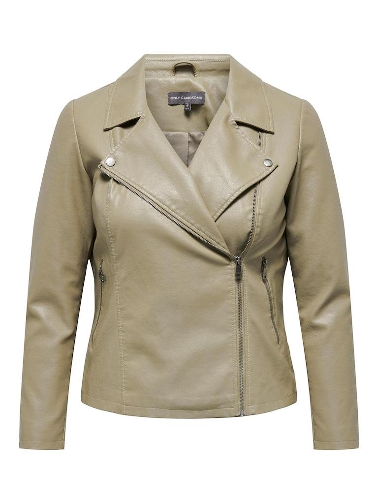 Carmakoma (Maatje Meer) Carnewmelisa Faux Leather Biker Otw