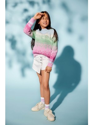 Only KOGJENNY SKORT DNM PIM020 NOOS White | Freewear KOGJENNY SKORT DNM PIM020 NOOS - www.freewear.nl - Freewear