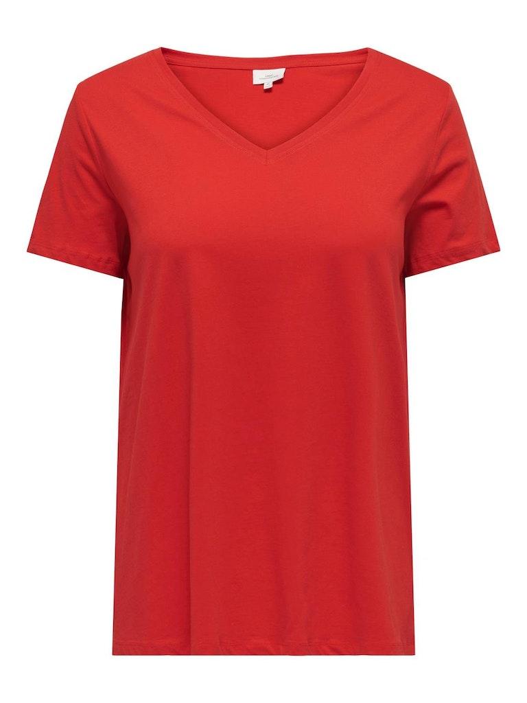Carmakoma (Maatje Meer) Carbonnie Life S/s V-neck A-shape T: