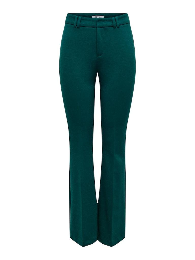 Only Broek Onlpeach Mw Flared Pant Tlr Noos 15298660 Dark Sea Dames Maat - W34 X L32