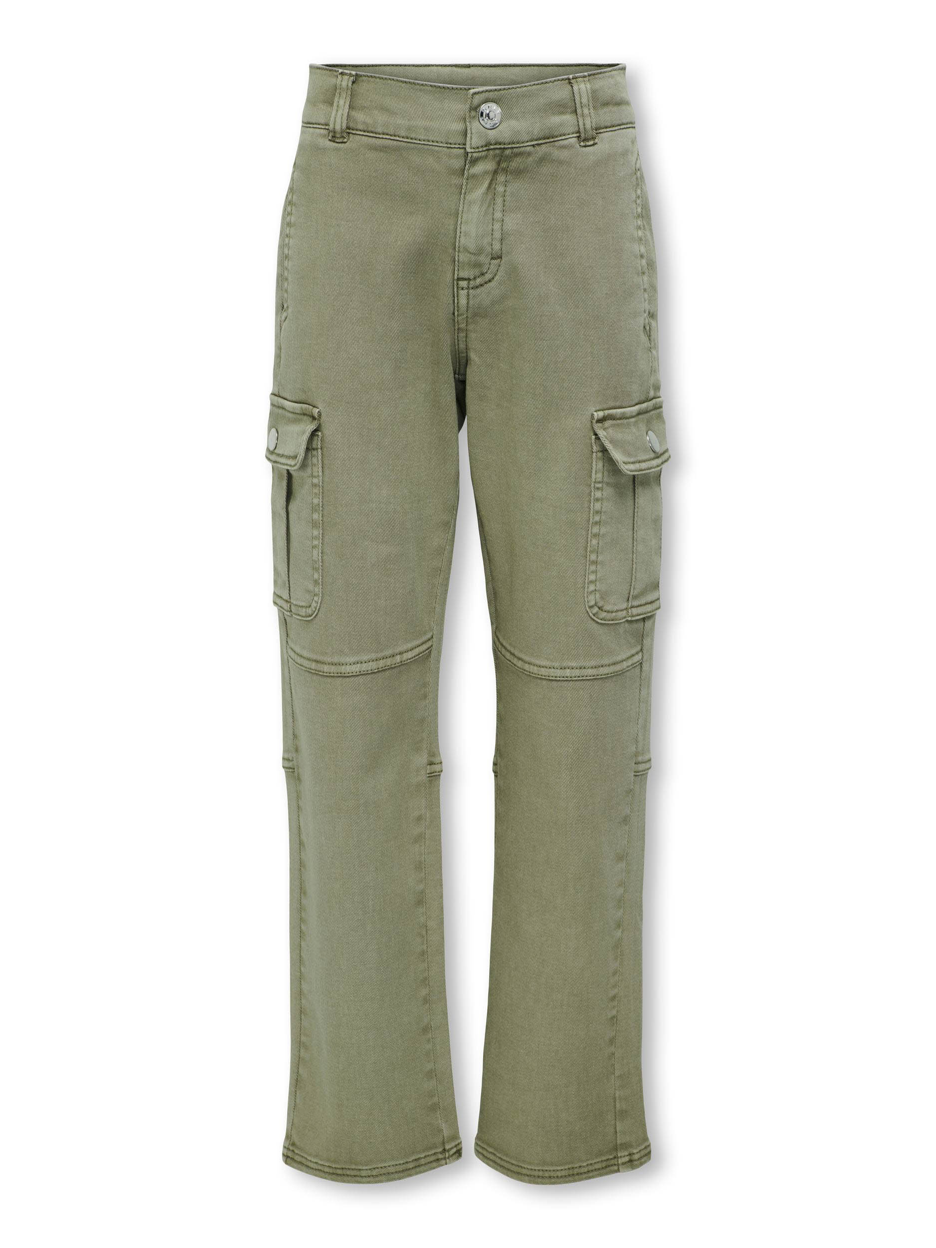 ONLY kids meisjes broek RORY-FIA CARGO Vetiver Straight Fit
