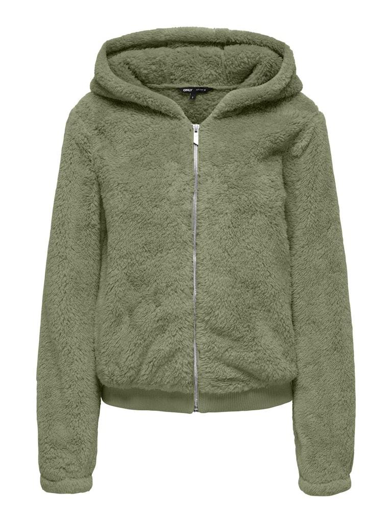 ONLY ONLNEWANNA CONTACT SHERPA JKT OTW NOOS Dames Jas - Maat XS