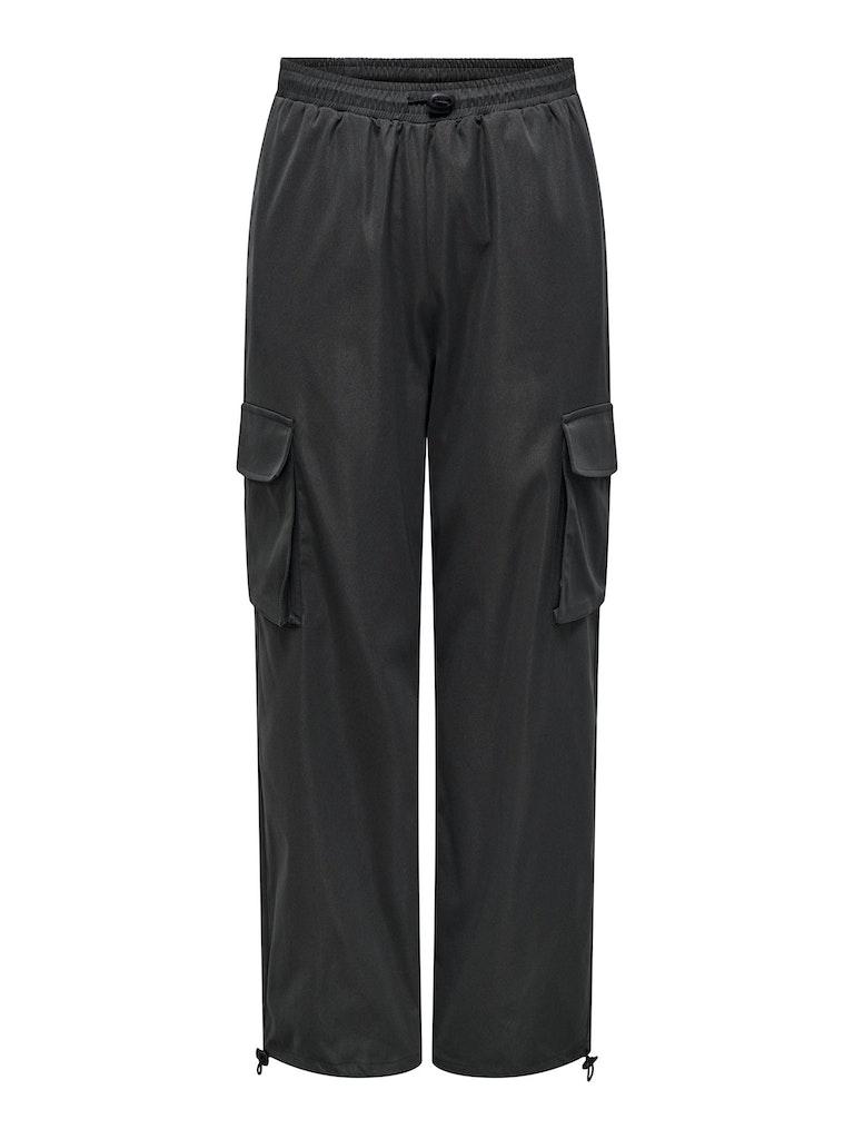 Only Broek Onlcashi Cargo Pant Wvn Noos 15301004 Raven Dames Maat - W32 X L32