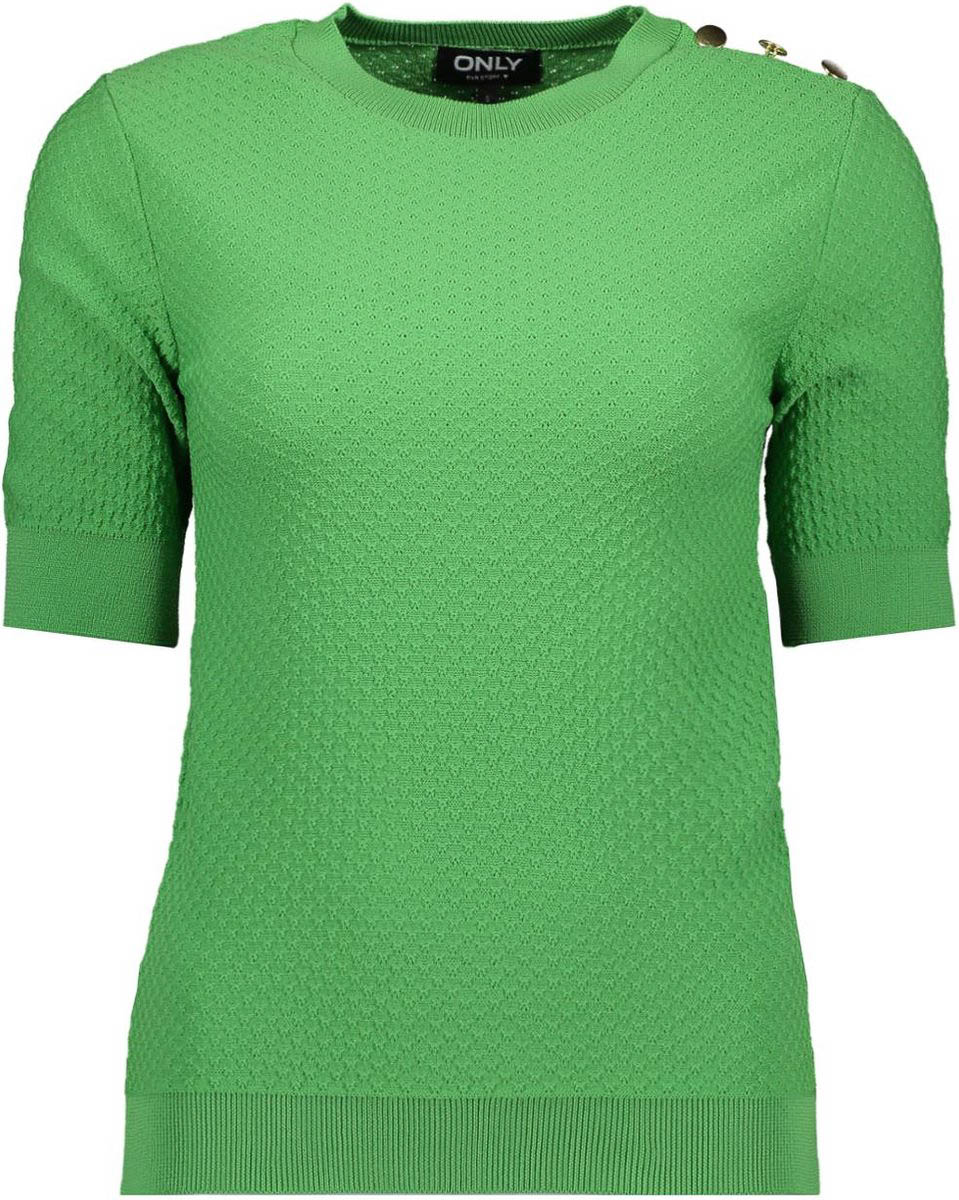 Only T-shirt Onlsally Ss Structure O-neck Knt 15301499 Peppermint Dames Maat - XS