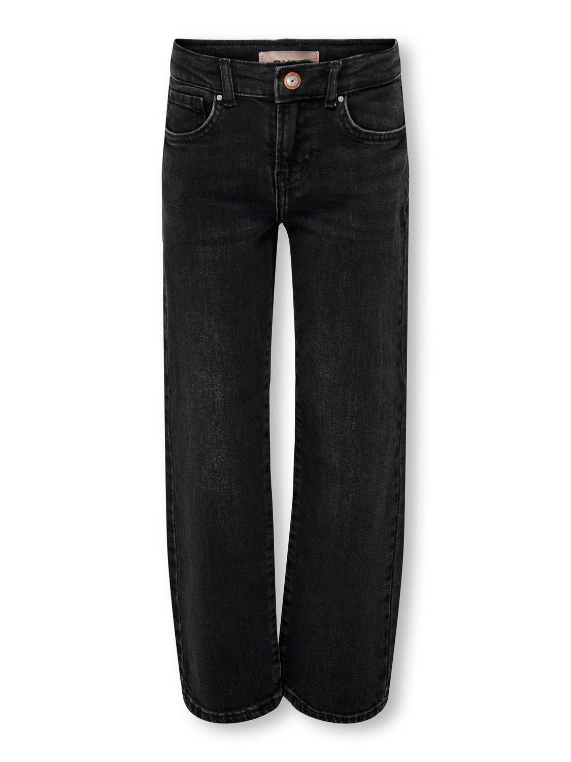 ONLY KOGMEGAN WIDE BLACK AZG NOOS Meisjes Jeans - Maat 116