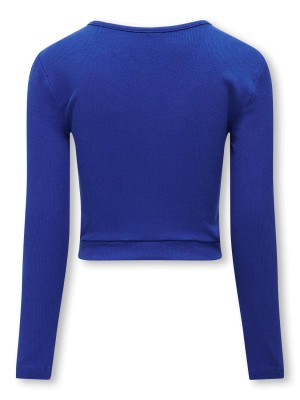Only KOGNESSA LIFE L/S CUT OUT TOP BOX J: Sodalite Blue/Side Cut Out | Freewear KOGNESSA LIFE L/S CUT OUT TOP BOX J: - www.freewear.nl - Freewear