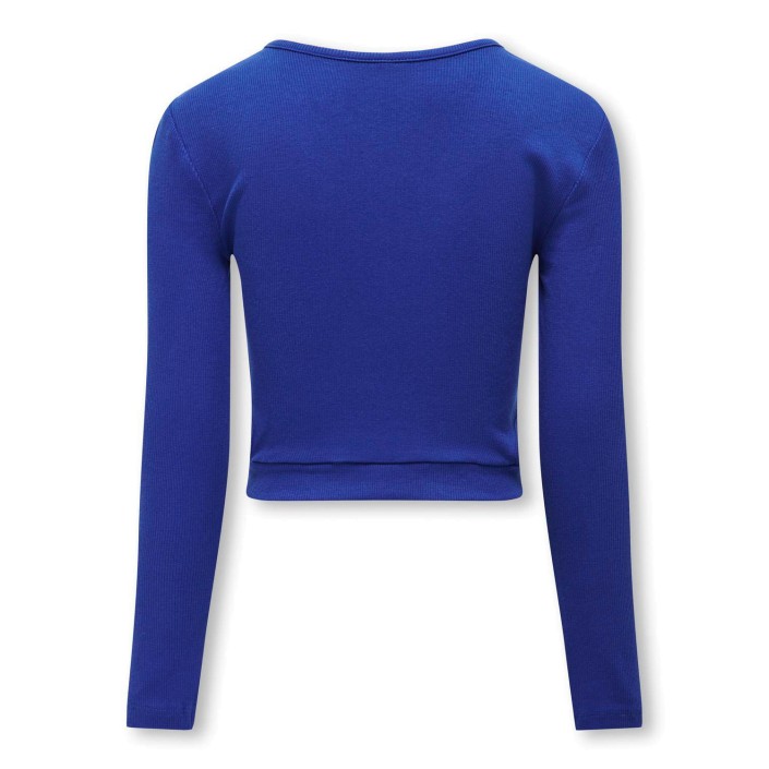 Only KOGNESSA LIFE L/S CUT OUT TOP BOX J: Sodalite Blue/Side Cut Out | Freewear KOGNESSA LIFE L/S CUT OUT TOP BOX J: - www.freewear.nl - Freewear