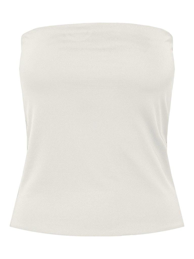 Only Ea Tube Top Vrouwen op kleur wit, Maat L