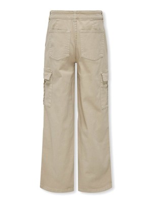 Only KOGYARROW-VOX STR CARGO PANT PNT NO: Pumice Stone | Freewear KOGYARROW-VOX STR CARGO PANT PNT NO: - www.freewear.nl - Freewear