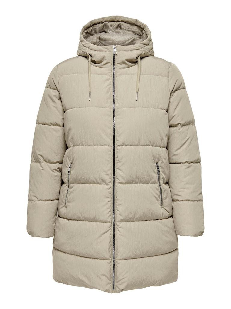 ONLY CARMAKOMA CARNEWDOLLY LONG PUFFER COAT OTW NOOS Dames Jas - Maat M-46/48