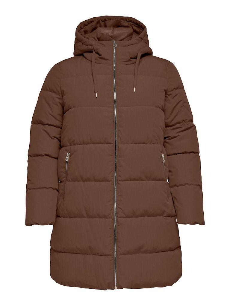 ONLY CARMAKOMA CARNEWDOLLY LONG PUFFER COAT OTW NOOS Dames Jas - Maat M-46/48