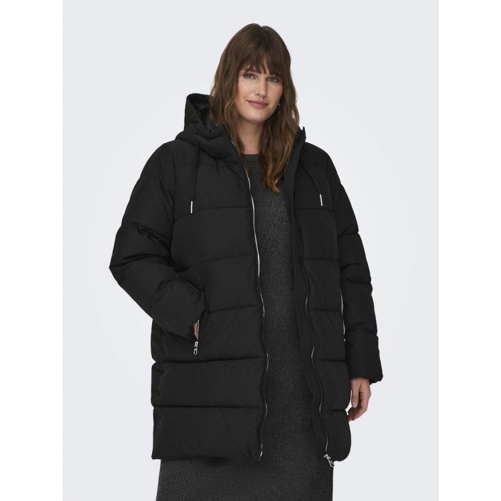 Carmakoma CARNEWDOLLY LONG PUFFER COAT OTW NO: Black | Freewear CARNEWDOLLY LONG PUFFER COAT OTW NO: - www.freewear.nl - Freewear