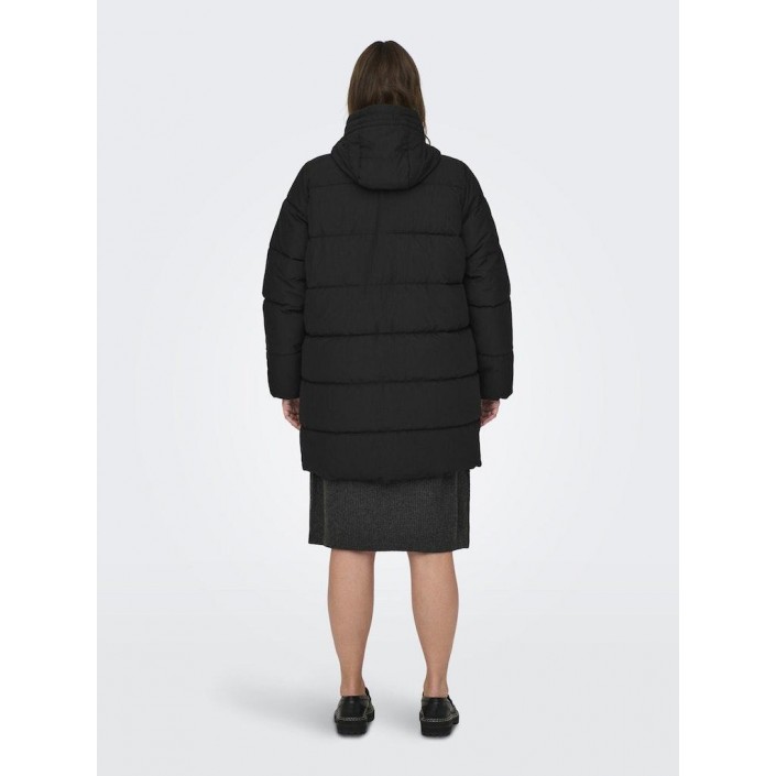 Carmakoma CARNEWDOLLY LONG PUFFER COAT OTW NO: Black | Freewear CARNEWDOLLY LONG PUFFER COAT OTW NO: - www.freewear.nl - Freewear