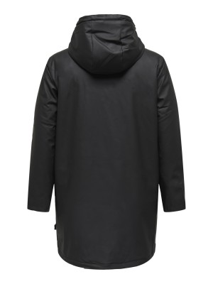 Carmakoma CARNEWSALLY RAINCOAT  OTW Black/BLACK TEDDY | Freewear CARNEWSALLY RAINCOAT  OTW - www.freewear.nl - Freewear