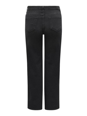 Carmakoma CARWILLY HW WIDE JEANS CRO1099 NOOS Black Denim | Freewear CARWILLY HW WIDE JEANS CRO1099 NOOS - www.freewear.nl - Freewear