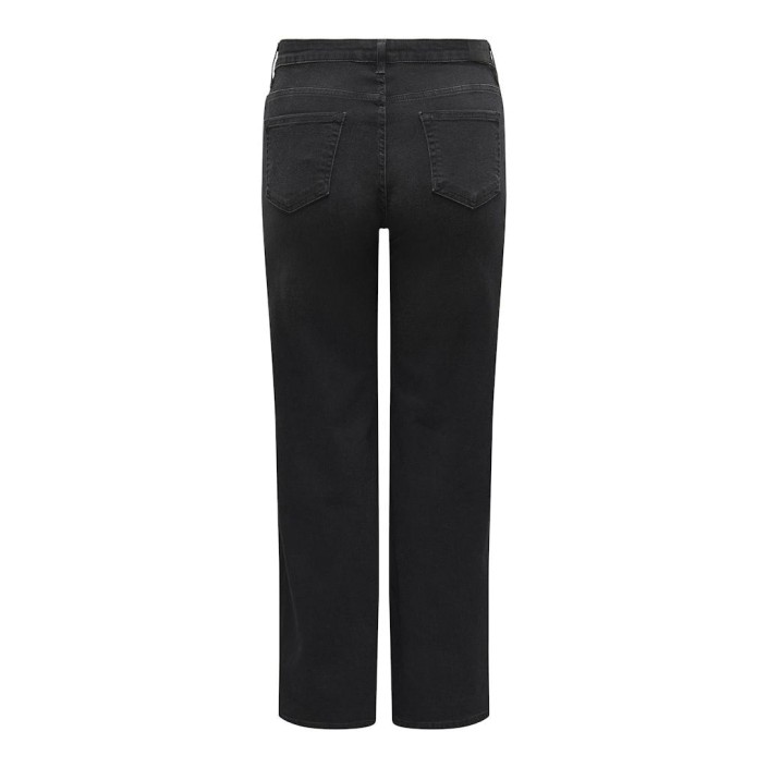 Carmakoma CARWILLY HW WIDE JEANS CRO1099 NOOS Black Denim | Freewear CARWILLY HW WIDE JEANS CRO1099 NOOS - www.freewear.nl - Freewear