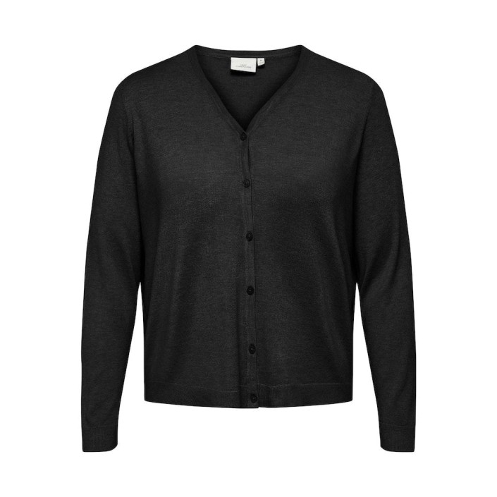 Carmakoma CARNEW LADY LS CARDIGAN KNT Black | Freewear CARNEW LADY LS CARDIGAN KNT - www.freewear.nl - Freewear