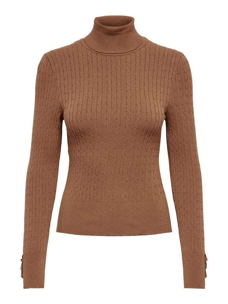 Only Onllorelai Ls Cable Rollneck Knt