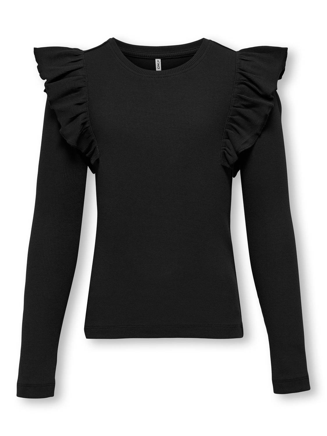 ONLY KOGNADIA L/S FRILL TOP BOX JRS Meisjes Top - Maat 158/164