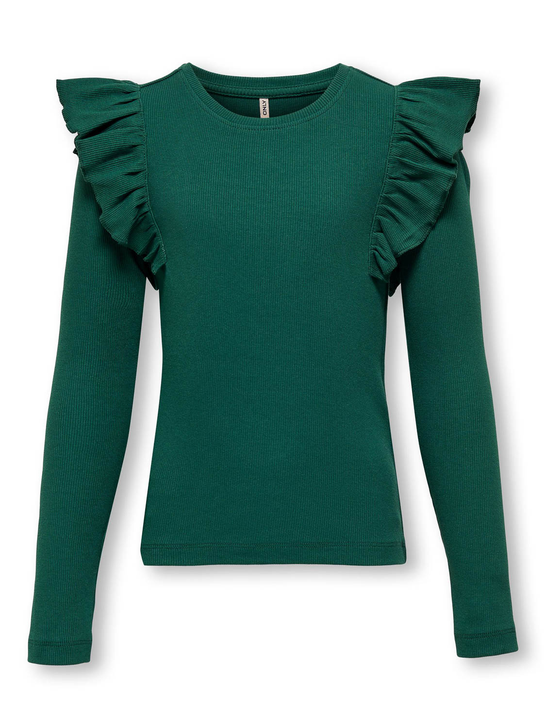 ONLY KOGNADIA L/S FRILL TOP BOX JRS Meisjes Top - Maat 110/116