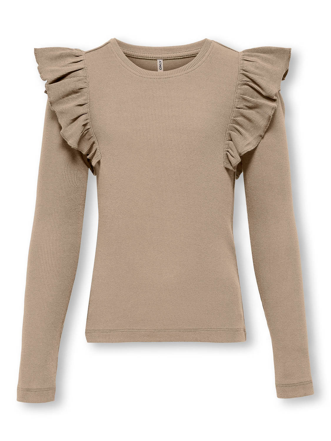ONLY KOGNADIA L/S FRILL TOP BOX JRS Meisjes Top - Maat 110/116