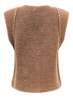 Only ONLLOUI VEST EX KNT Toasted Coconut | Freewear ONLLOUI VEST EX KNT - www.freewear.nl - Freewear