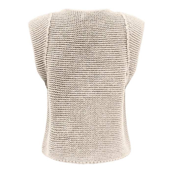 Only ONLLOUI VEST EX KNT Birch | Freewear ONLLOUI VEST EX KNT - www.freewear.nl - Freewear