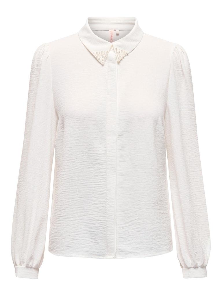 Only Onlmette Pearl Ls Shirt Wvn