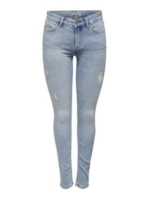 Only ONLBLUSH MID SKINNY DNM ANA698 NOOS Light Blue Denim | Freewear ONLBLUSH MID SKINNY DNM ANA698 NOOS - www.freewear.nl - Freewear