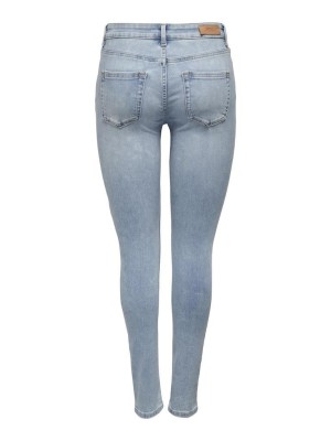 Only ONLBLUSH MID SKINNY DNM ANA698 NOOS Light Blue Denim | Freewear ONLBLUSH MID SKINNY DNM ANA698 NOOS - www.freewear.nl - Freewear