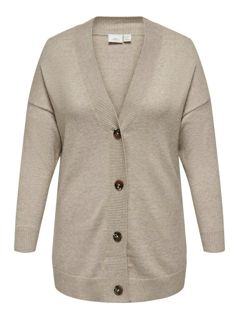 Carmakoma (Maatje Meer) Caresly Ls Button Cardigan Knt Noos