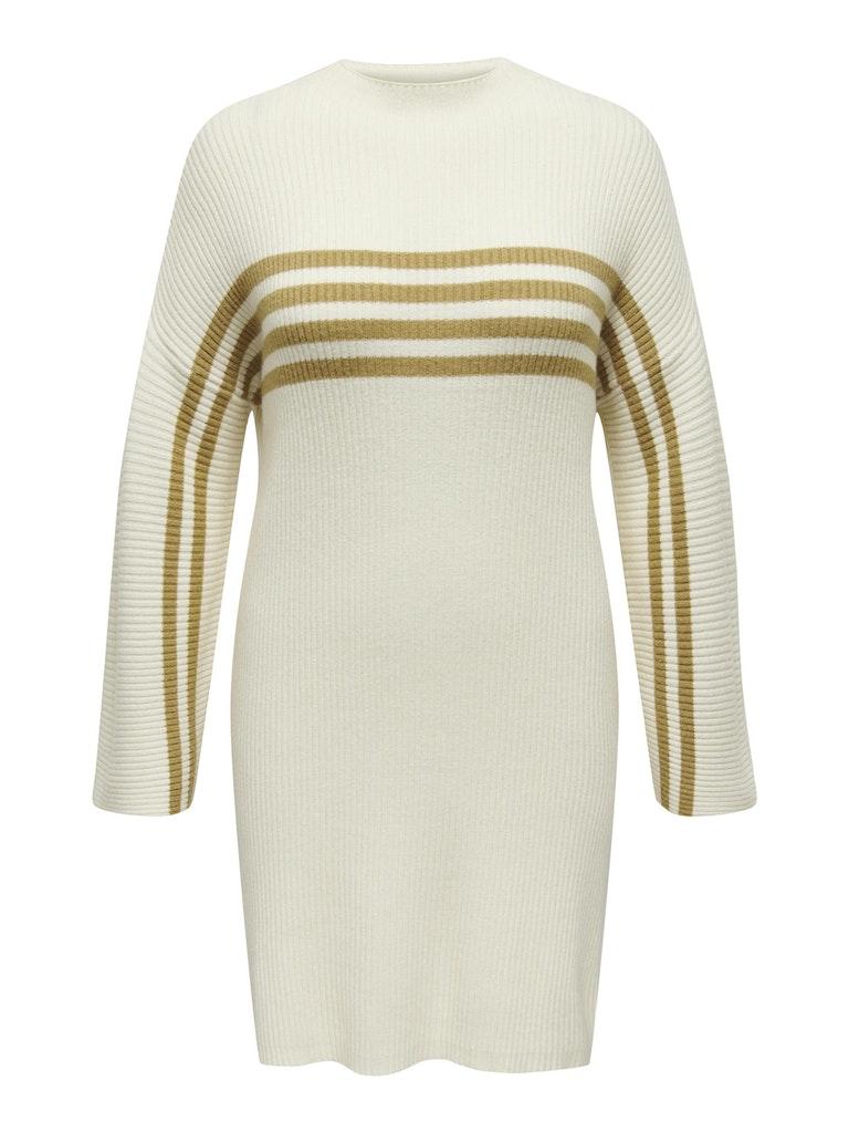 Carmakoma (Maatje Meer) Carkatia Ls Stripe Mockneck Dress K