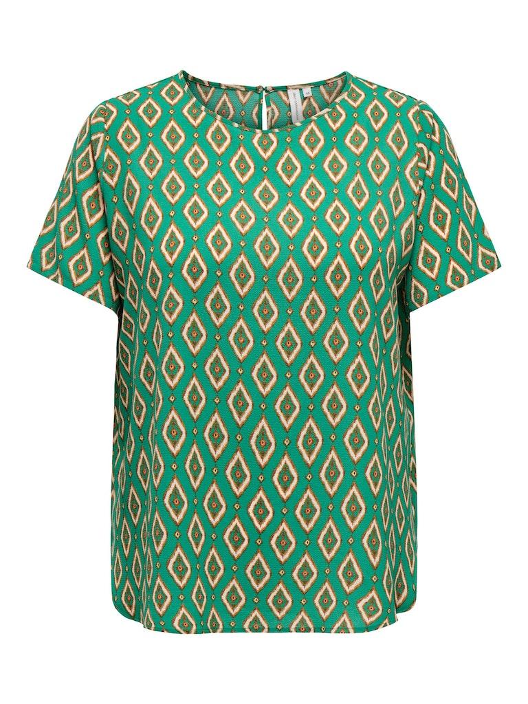 ONLY CARMAKOMA CARLUX LIFE SS TOP Dames Top - Maat 48