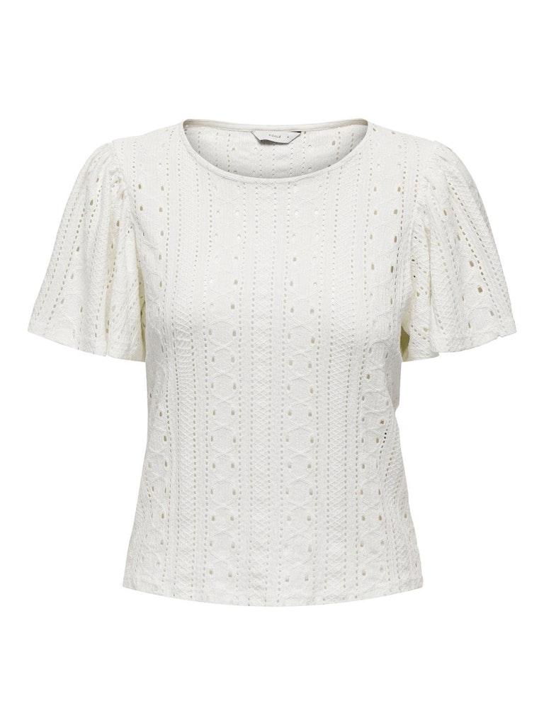 ONLY ONLRIVERSIDE S/S FLAIRED TOP JRS Dames Top - Maat XS