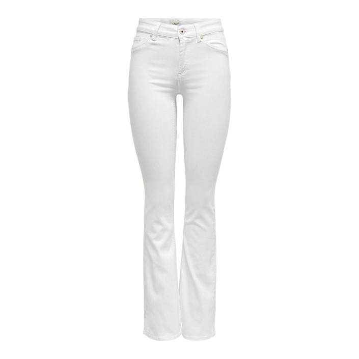 Only ONLBLUSH MID FLARED DNM REA0730 NOO: White | Freewear ONLBLUSH MID FLARED DNM REA0730 NOO: - www.freewear.nl - Freewear