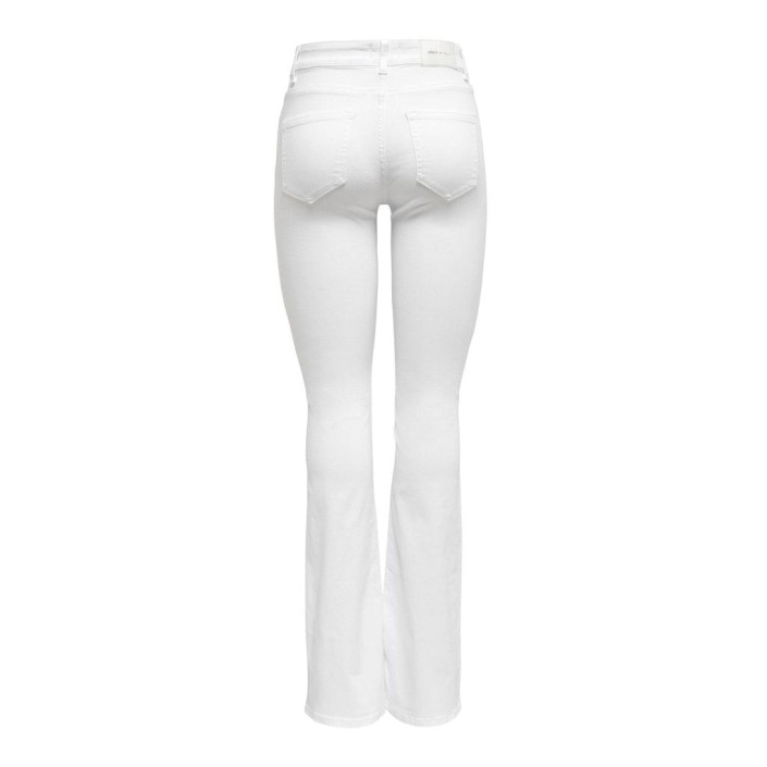 Only ONLBLUSH MID FLARED DNM REA0730 NOO: White | Freewear ONLBLUSH MID FLARED DNM REA0730 NOO: - www.freewear.nl - Freewear