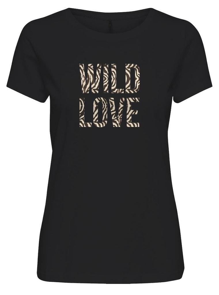 Only Onlellie Life Reg S/s Top Cs Jrs