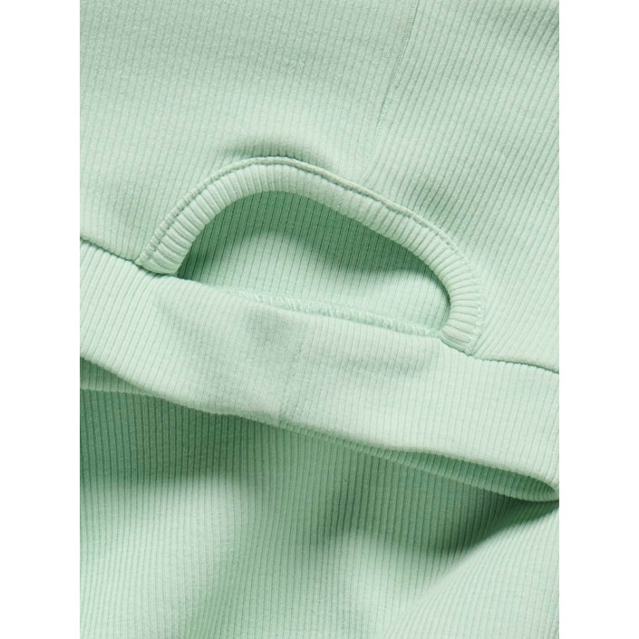 Only KOGNESSA S/S CUT OUT TOP BOX JRS NO: Birds Egg Green/SHOULDER CUT OUT | Freewear KOGNESSA S/S CUT OUT TOP BOX JRS NO: - www.freewear.nl - Freewear
