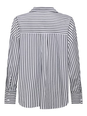 Only ONLOREGON SOLO SHIRT WVN Black/MEDIUM BRIGHT WHITE | Freewear ONLOREGON SOLO SHIRT WVN - www.freewear.nl - Freewear
