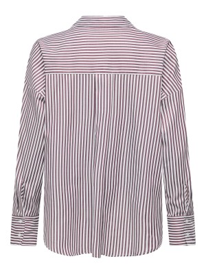Only ONLOREGON SOLO SHIRT WVN Winetasting/SMALL BRIGHT WHITE | Freewear ONLOREGON SOLO SHIRT WVN - www.freewear.nl - Freewear