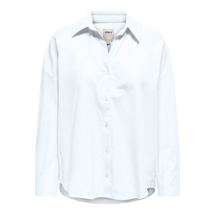 Only ONLOREGON SOLO SHIRT WVN Bright White | Freewear ONLOREGON SOLO SHIRT WVN - www.freewear.nl - Freewear