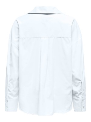 Only ONLOREGON SOLO SHIRT WVN Bright White | Freewear ONLOREGON SOLO SHIRT WVN - www.freewear.nl - Freewear