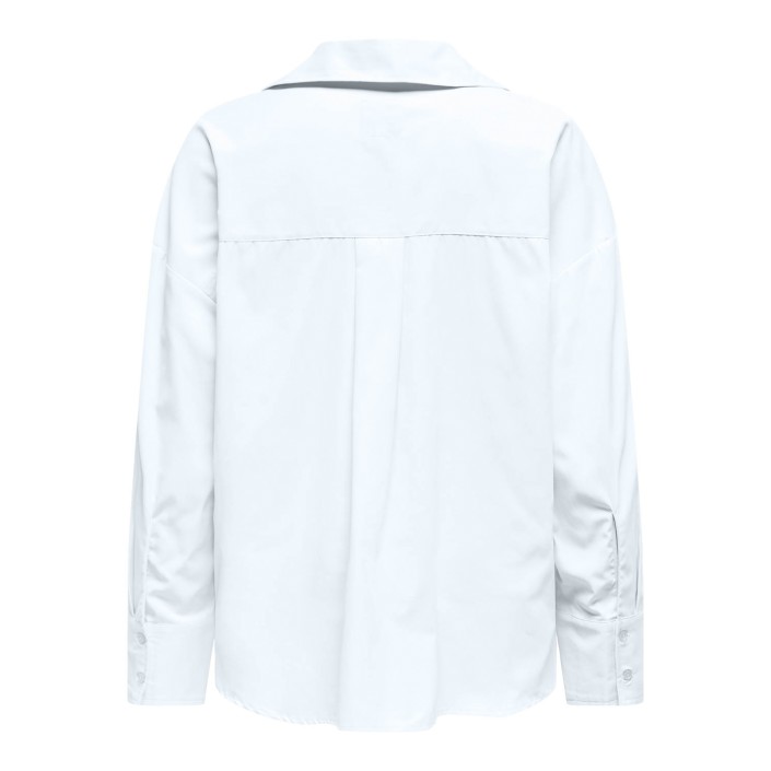 Only ONLOREGON SOLO SHIRT WVN Bright White | Freewear ONLOREGON SOLO SHIRT WVN - www.freewear.nl - Freewear