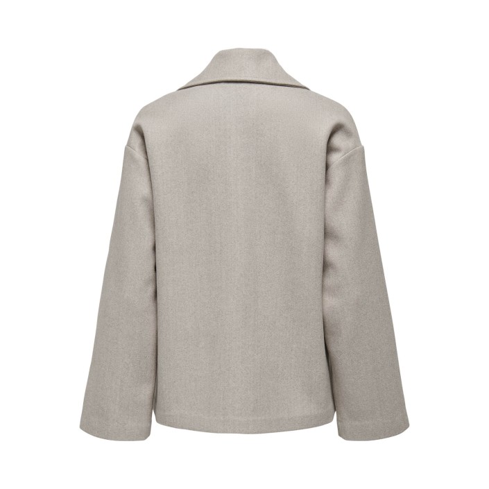 Only ONLNANCY LIFE JACKET NOOS OTW Simply Taupe/Melange | Freewear ONLNANCY LIFE JACKET NOOS OTW - www.freewear.nl - Freewear