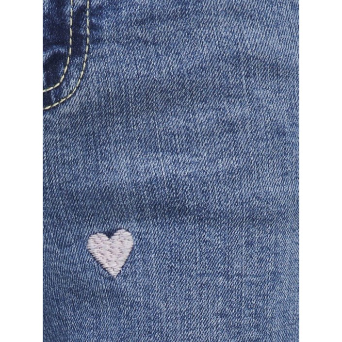 Only KOGJUICY WIDE LEG HEART EMB JEANS N: Light Medium Blue Denim/EMBROIDE | Freewear KOGJUICY WIDE LEG HEART EMB JEANS N: - www.freewear.nl - Freewear