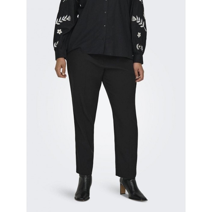 Carmakoma CARVERONICA-ELLY LIFE HW PANT TLR Black | Freewear CARVERONICA-ELLY LIFE HW PANT TLR - www.freewear.nl - Freewear
