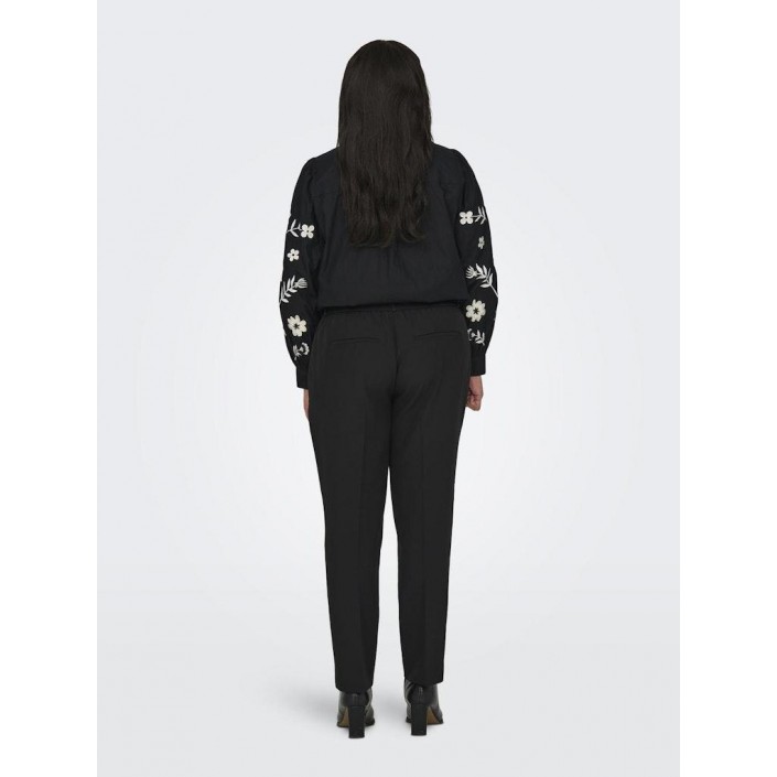 Carmakoma CARVERONICA-ELLY LIFE HW PANT TLR Black | Freewear CARVERONICA-ELLY LIFE HW PANT TLR - www.freewear.nl - Freewear