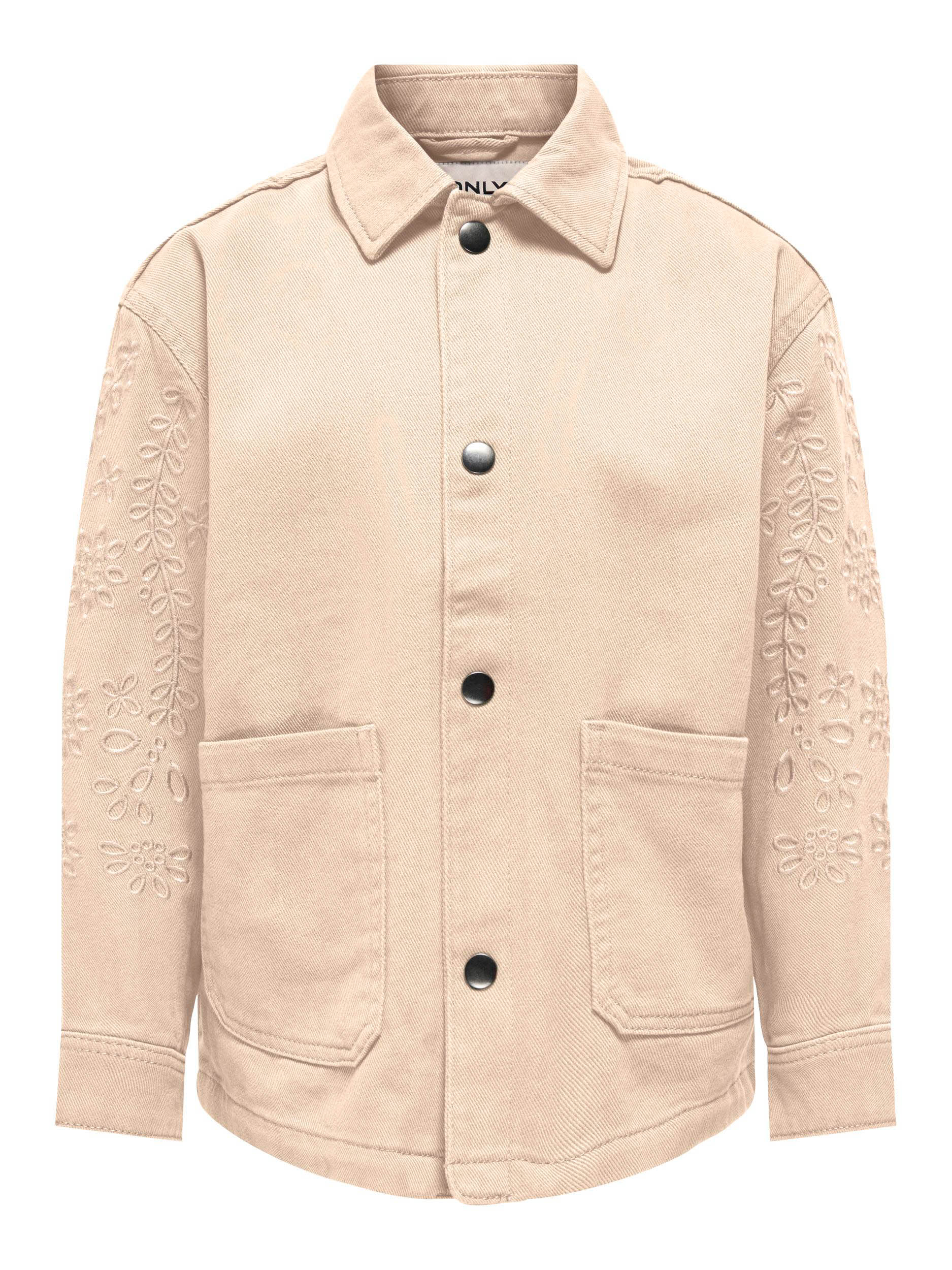 ONLY KOGKATE EMB. JACKET OTW Meisjes Jas - Maat 140
