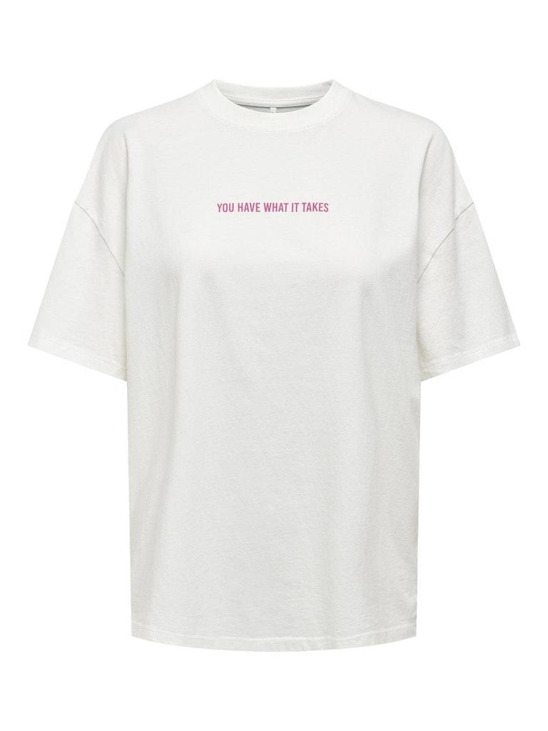 Only Onlrilly S/s Mood Top Box Jrs
