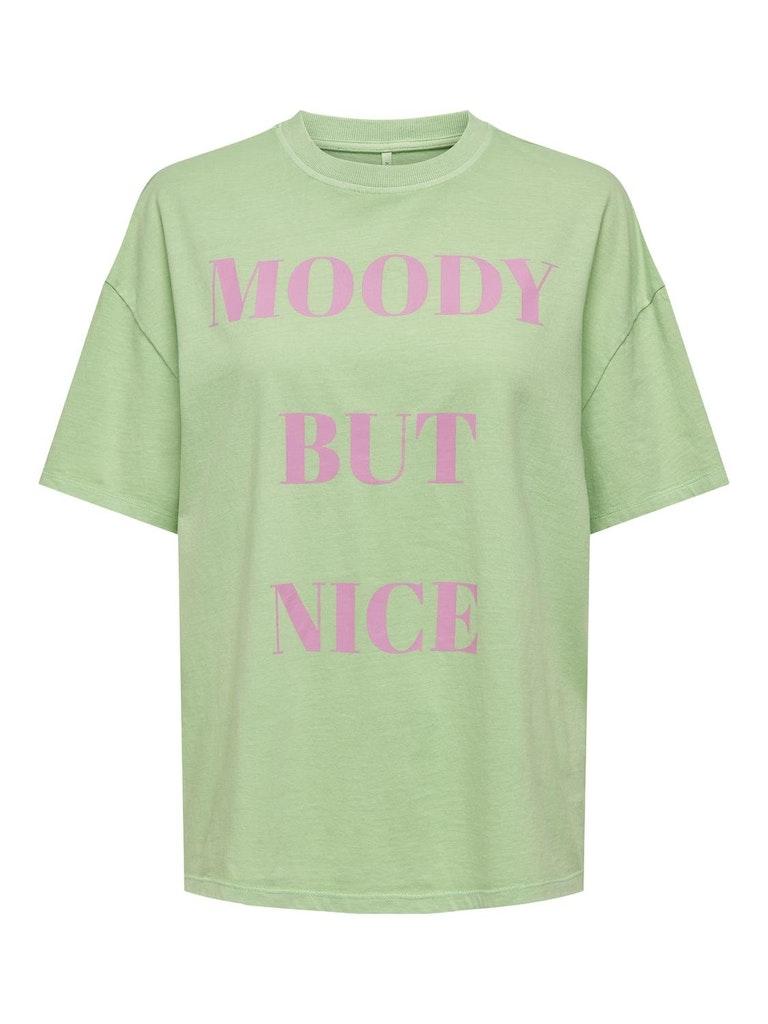 Only Onlrilly S/s Mood Top Box Jrs